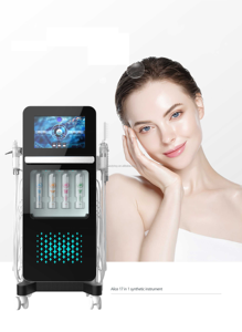 Meilleur 17 en 1 Hydro Dermabrasion Machine avec jet d'oxygène Microdermabrasion faciale pour équipement de salon de beauté SPA - Product Image 5