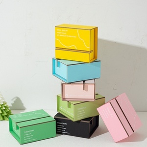 Boîtes en carton personnalisées avec logo imprimé, durables, pour bijoux, design pliable, avec cadre en film PE - Product Image 6