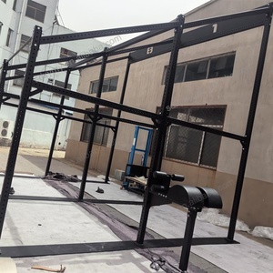 Estación de Gimnasio Multifuncional de Acero al Carbono de Alta Resistencia para Uso Comercial, Soporte para Sentadillas, Entrenamiento de Fuerza, Cross Training al Aire Libre - Product Image 3