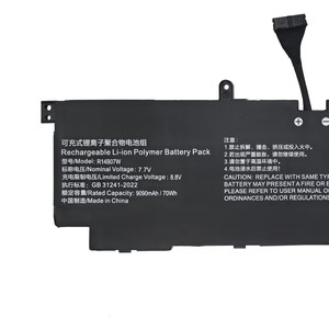 Wholesale R14B07W 9090mAh 70Wh Laptop <b>Battery</b> Replacement for Xiaomi Book Pro14 2022 MIA2207/2210-AI Notebook <b>Battery</b> - Product Image 2