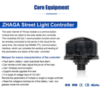 Gebosun Contrôleur de lampadaire ZHAGA LoRa-mesh IoT à énergie solaire Plate-forme intelligente étanche IP65 SSLS pour l'utilisation sur autoroute routière