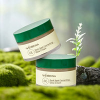 Crème éclaircissante anti-taches OEM/ODM avec Alpha Arbutin, Niacinamide et extrait de Heartleaf pour unifier le teint et atténuer les taches pigmentaires