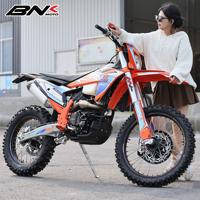 Moto tout-terrain à essence 300cc 4 temps, Dirtbike 19kW CDI, réservoir de 8L, Enduro Motocross, Moto tout-terrain fabriquée en Chine