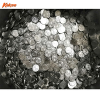 Vente en gros de jetons en métal personnalisés Distributeur automatique de jetons de jeu acceptés avec logo Jetons de jeu personnalisés Pièce de monnaie