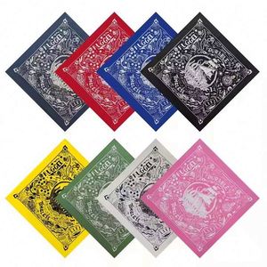Foulard de danse urbaine hip-hop personnalisé 100 % polyester imprimé pour l'extérieur - Product Image 1