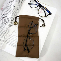2025 nouvelle mode coton cordon pochette sac pour lunettes de soleil et myopie lunettes Anti-chute lunettes mallette de rangement