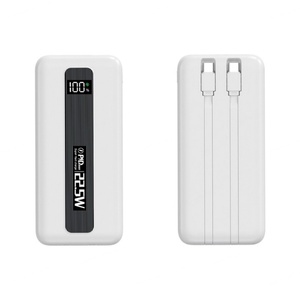Banco de Energía Portátil con Pantalla LED de 10000mah, 20000mah, 30000mah, 22.5w, con Cable y Logotipo Personalizado, Venta al Por Mayor de Fábrica - Product Image 2