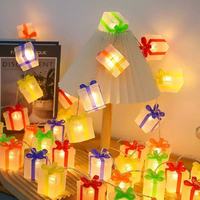 Warmweiße LED-Weihnachtsbeleuchtung Batteriebetrieben IP55 Außen-Feiertagsdekoration Geschenk-Lichterkette