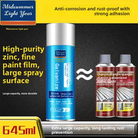 Peinture en aérosol à base de résine époxy, anti-rouille, poudre argentée, pour usage domestique, durée de conservation de 36 mois, conditionnement en bouteille