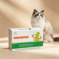 Kit de test immuno-fluorescent double antigène (FPV/FCoV) pour la panleucopénie feline et le coronavirus, réactif POCT pour le dépistage des maladies chez le chat