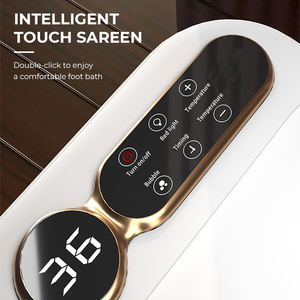 Bain de pieds pliable TAHATH |   Baignoire de massage chauffée électriquement, confort à température constante, soin spa relaxant profond à domicile, relaxation thérapeutique - Product Image 4