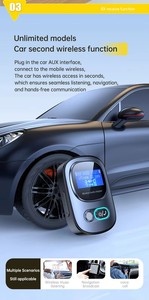 <span class=keywords><strong>Bluetooth</strong></span> MP3 プレーヤー LCD ディスプレイ ワイヤレス ステレオ オーディオ ミュージック レシーバー トランスミッター - Product Image 5