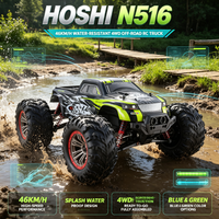 Camion RC de drift haute vitesse HOSHI N516, échelle 1/10, 2,4 GHz, 4x4, batterie, 46 km/h, étanche, tout-terrain, voiture télécommandée, jouets