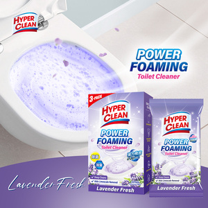 Poudre nettoyante pour cuvettes de toilettes à dissolution rapide parfum lavande, essentielle pour un nettoyage domestique efficace - Product Image 1