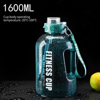 Gallon bouteille d'eau grande capacité sport bouteille d'eau voyage camping bouteille d'eau tonnes de barils