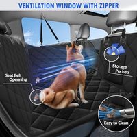 Hamac étanche OEM pour chien pour voiture SUV couvertures souples amovibles avec fond dur siège arrière extension animaux de compagnie couverture de siège arrière
