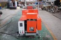 Machine de formage de gouttières en aluminium de type K de 5/6 pouces, portable, avec découpe manuelle