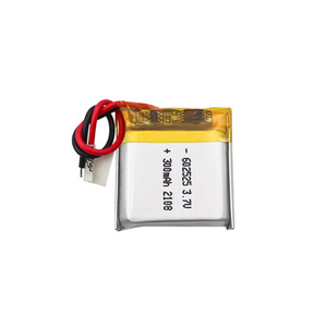 Batterie au lithium polymère 602525 3.7V 300mAh 062525 Batterie Li-polymère rechargeable - Product Image 4