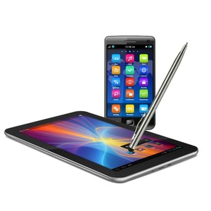 2 en 1 capacitiva Stylus bolígrafo <span class=keywords><strong>Pen</strong></span> <span class=keywords><strong>para</strong></span> iPad iPhone Samsung HTC Kindle <span class=keywords><strong>tablet</strong></span> todo dispositivo capacitivo de pantalla táctil - Product Image 3