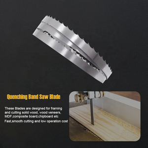 Lama per Sega a Nastro OEM per Lavorazione del Legno, Lama Affilata con Punta Temprata per Taglio di Precisione - Product Image 4