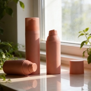 Hot Sale PP Plastic Vacuum Cosmetic Airless Lotion <b>Bottle</b> White 30ml 50ml 80ml 100ml White Airless <b>Pump</b> <b>Bottle</b> - Product Image 5