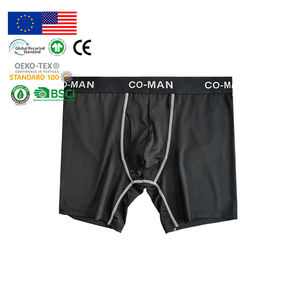 Sous-vêtements pour hommes écologiques, gris foncé, confortables, élégants, en modal, caleçons et boxers pour hommes, caleçons sans couture - Product Image 1