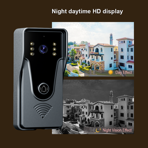 Videoportero Tuya 1080P de 7 Pulgadas, 4 Cables, WiFi, Monitor Interior, Desbloqueo Remoto, Sistema de Intercomunicación Inteligente para el <span class=keywords><strong>Hogar</strong></span> - Product Image 5