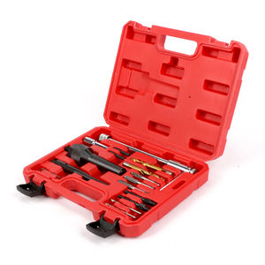 16 pièces Kit de retrait de bouchons de préchauffage endommagés pour bouchons de préchauffage cassés Kit d'outils de <span class=keywords><strong>Garage</strong></span> de réparation de filetage - Product Image 1