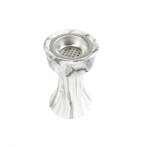 Brûleur à Bakhoor en marbre en gros, design fantastique, brûleur d'encens pour mariage, fête, parfum, brûleur Dukhoon, Mabkhars - Product Image 1