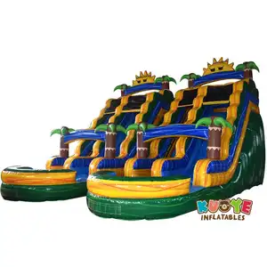 Blue Crush Inflatable Trượt Nước Với Trượt N Slide