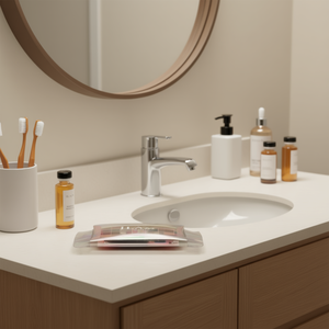 Borsa trasparente da 20x35 cm per cosmetici - Product Image 2