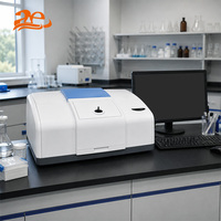 Spectromètre FTIR de laboratoire AELAB avec ATR diamanté en option pour l'analyse des solides, des liquides, des polymères, du caoutchouc et des produits pharmaceutiques