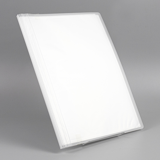 Plastic Transparent Matte Frosted Storage Folder Display Folder clear Book with Pockets for Office School Organizer