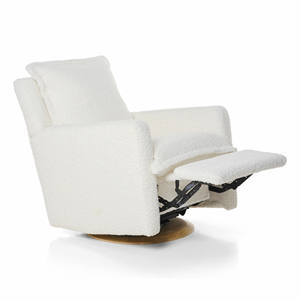 نوفا لامبسوول قماش كهربائي طائرة شراعية طقم أريكة كرسي الحضانة دوار كهربائي كرسي شراعي كرسي أريكة هزاز USB - Product Image 5