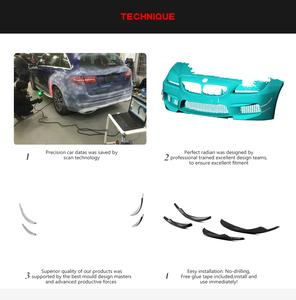 In Fibra di carbonio M6 Anteriore Canards per <span class=keywords><strong>BMW</strong></span> F06 F12 F13 M6 <span class=keywords><strong>Gran</strong></span> <span class=keywords><strong>Coupe</strong></span> 2013-2016 - Product Image 6