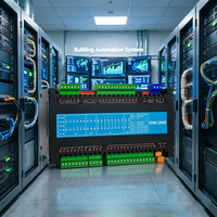 Módulo de E/S Remoto Industrial Sunfull Modbus RTU, 12DI 6DO 8AI 2AO, Expansión PLC RS485 para Automatización de Fábrica