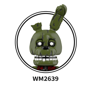 WM6173 <span class=keywords><strong>FNAF</strong></span> ห้าคืน-เฟรดดี้หุ่นแอ็คชั่นมินิบล็อกสร้างหมีแนวสยองขวัญเที่ยงคืนของเล่นชุดเด็ก - Product Image 6