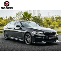 Kit carrosserie TAKD en fibre de carbone sèche, séparateur de pare-chocs avant, lèvre inférieure avant, spoiler pour BMW G30 G31 520i 530i 540i M550i 2017-2020