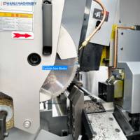 Machine de découpe de métaux pour la découpe de tiges rondes en acier, acier inoxydable et aluminium, destinée aux fabricants et fournisseurs de matériaux métalliques