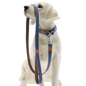 Collar de Mezclilla Ajustable Azul y Negro para Perro, Resistente a Desgarros, de Liberación Rápida, con Doble Anillo en D para Perros Pequeños, Medianos y Grandes - Product Image 6