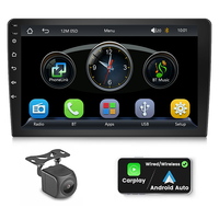 Nouveauté Radio de voiture de haute qualité GPS Carplay Android Auto Écran tactile Caméra arrière Stéréo Multimédia MP5 Bluetooth sans fil