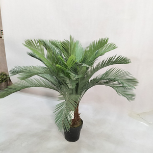 Cây cycas Nhân Tạo Lá mô phỏng cao 110cm thân thiện với môi trường màu xanh lá cây dọc vườn trong nhà trang trí ngoài trời - Product Image 2