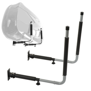 Supports de rangement pour kayaks, crochets de rangement robustes pour garage, fixation murale, longueur extensible, supports pour planches de <span class=keywords><strong>surf</strong></span> et vélos - Product Image 5