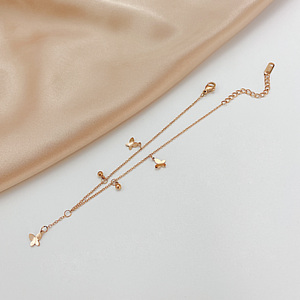 Groothandel Mexicaanse Sieraden Rose Gold <span class=keywords><strong>Payal</strong></span> Bell Graveren Enkelband Met Bedels - Product Image 4