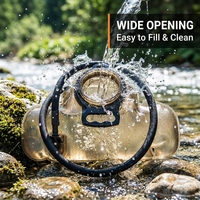 Sac d'hydratation pliable en TPU sans BPA, réservoir anti-fuite pour le camping, la randonnée et le cyclisme en extérieur (OEM/ODM)