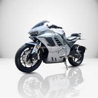 Moto électrique de course sportive pour adultes 72V 5000W, 120Ah, longue portée, puissante, 130 km/h, Moto Electrica à vendre