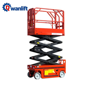 공장 직송 미니 자주식 유압 시저 리프트 플랫폼 3-20m 작업 높이 300kg 하중 - Product Image 6