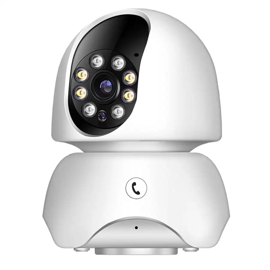 Harga Grosir 390 Mata 720P Kamera Keamanan Pelacakan Otomatis Penuh Warna CCTV Wifi IP Kamera Deteksi Gerakan Kamera Pengintai Nirkabel