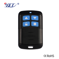 YET2197 433Mhz código de aprendizaje transmisor de código clon 315MHz código de aprendizaje Control remoto para puerta de garaje