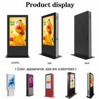 Alihh Haute Qualité 43 Oled Digital Signage Publicité Vidéo Extérieure Kiosque Électronique au Sol HDMI Écran Lcd Original